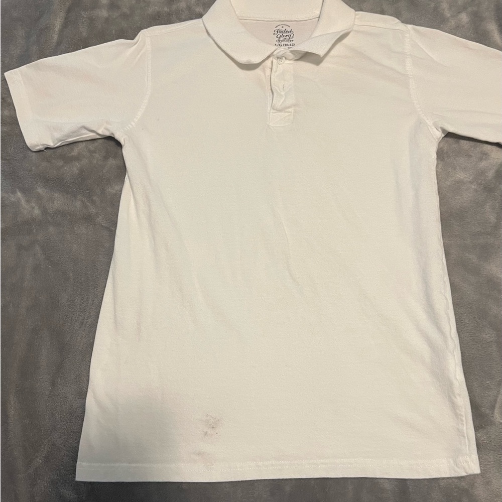Faded Glory Boys Short Sleeve Polo Shirt